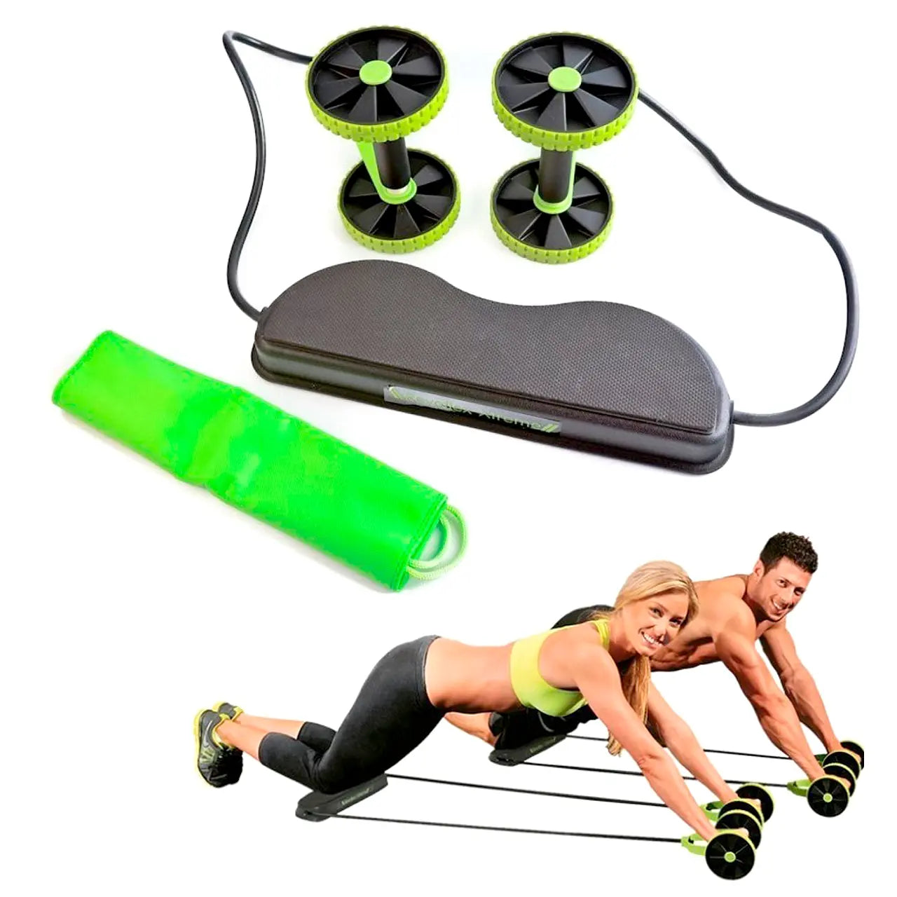 Maquina ejercicios abdominal con banda elástica