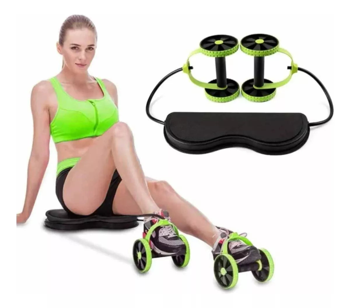 Maquina ejercicios abdominal con banda elástica