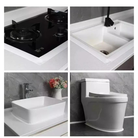 Cinta Adhesiva Impermeable para Baño y Cocina 3 Mts