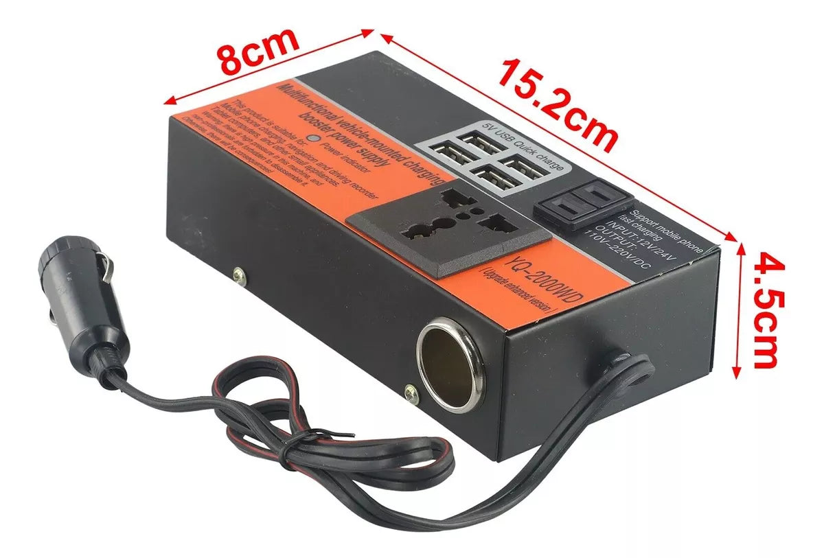 INVERSOR DE VOLTAJE CONVERTIDOR 1500W