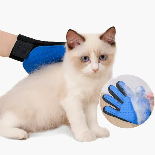 Guante Cepillo quita pelos para mascotas