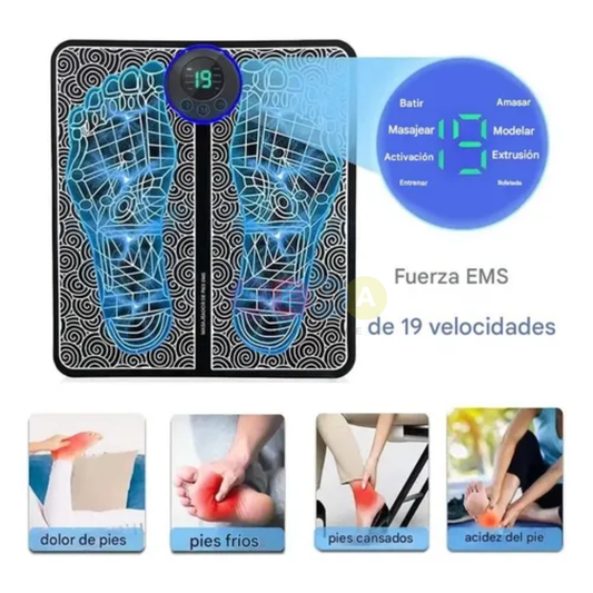 Relaja tus pies al instante — Masajeador eléctrico de alivio profundo