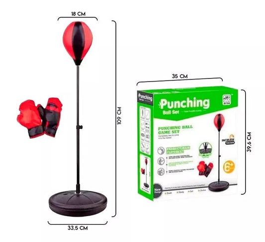 Set De Boxeo Puching Ball