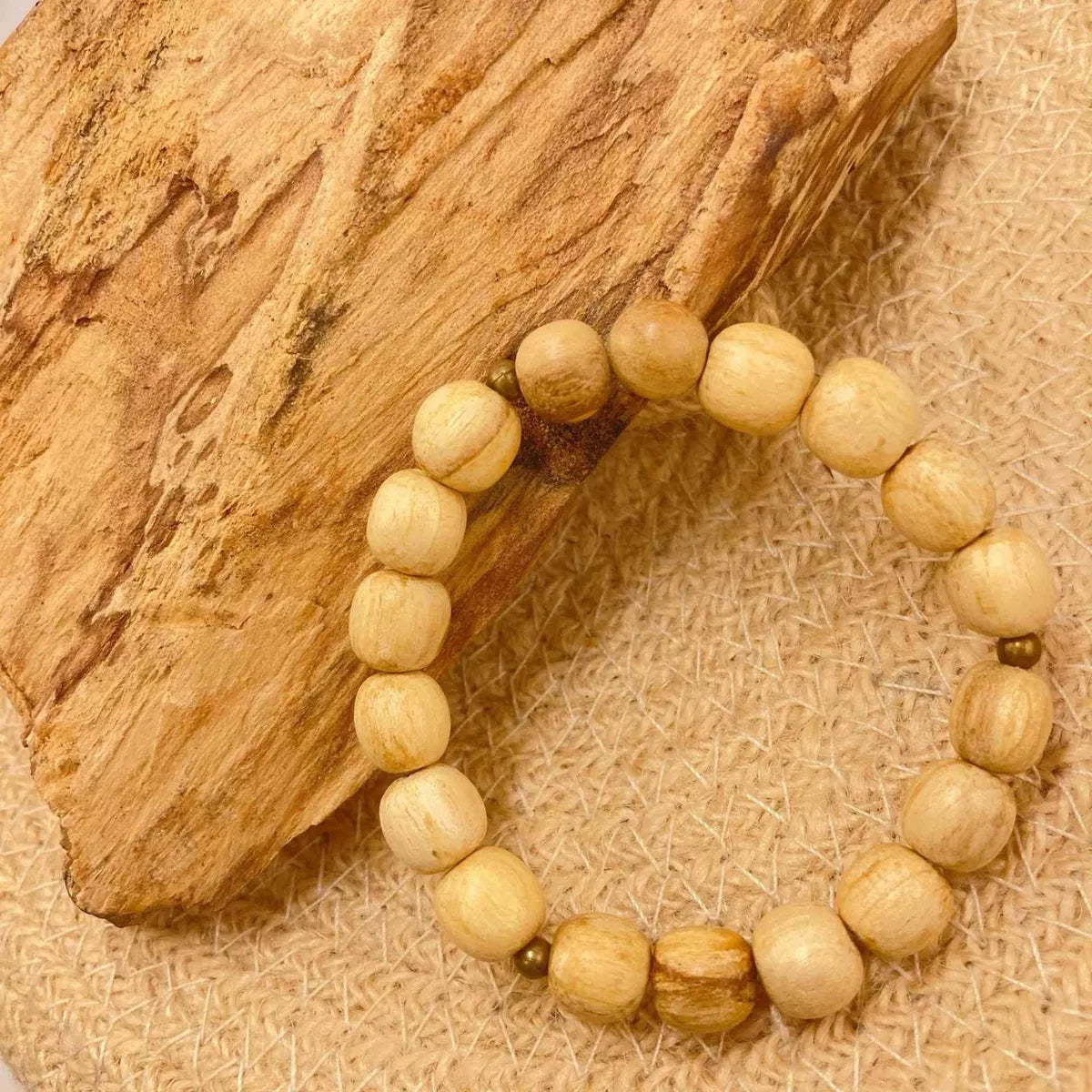Pulsera Energética de Palo Santo