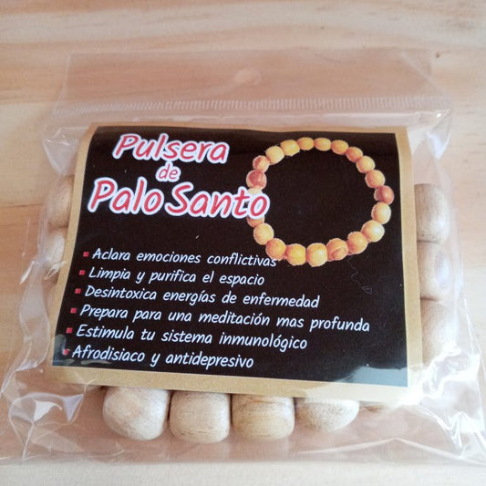 Pulsera Energética de Palo Santo