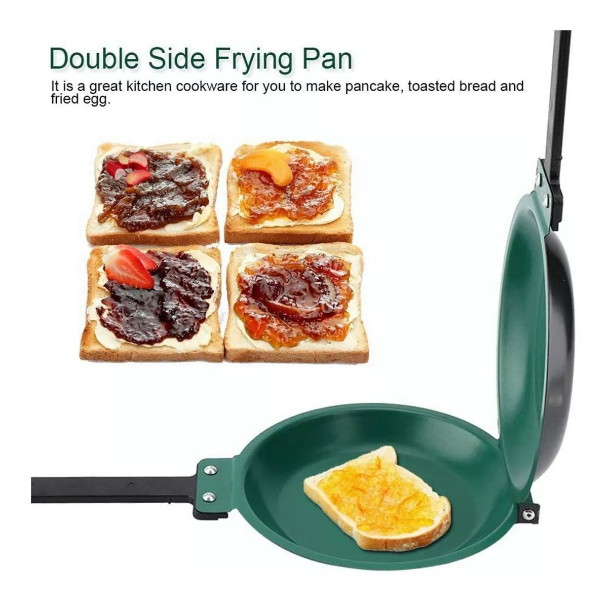 Sartén Doble Antiadherente Para Tortilla