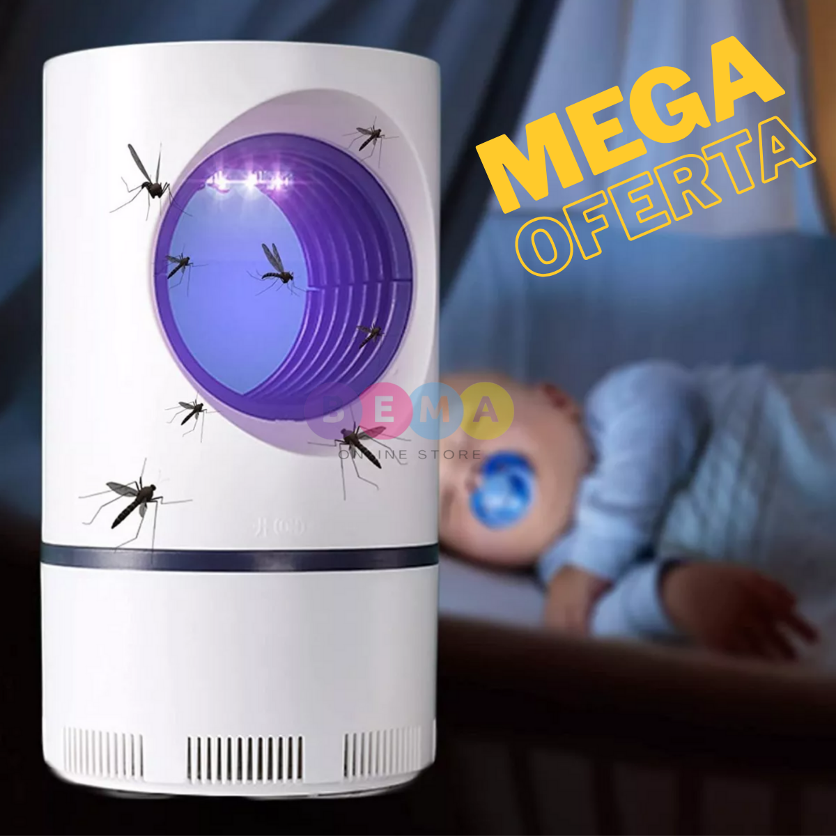 Despídete de los insectos sin químicos ni ruido!