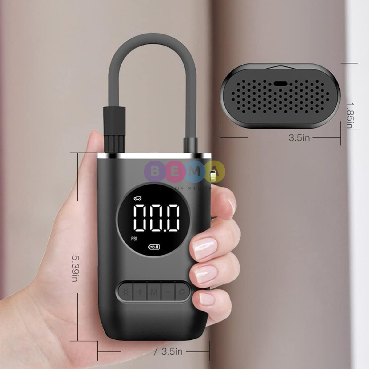 AirFlow Go Inflador Portátil Inalámbrico Recargable