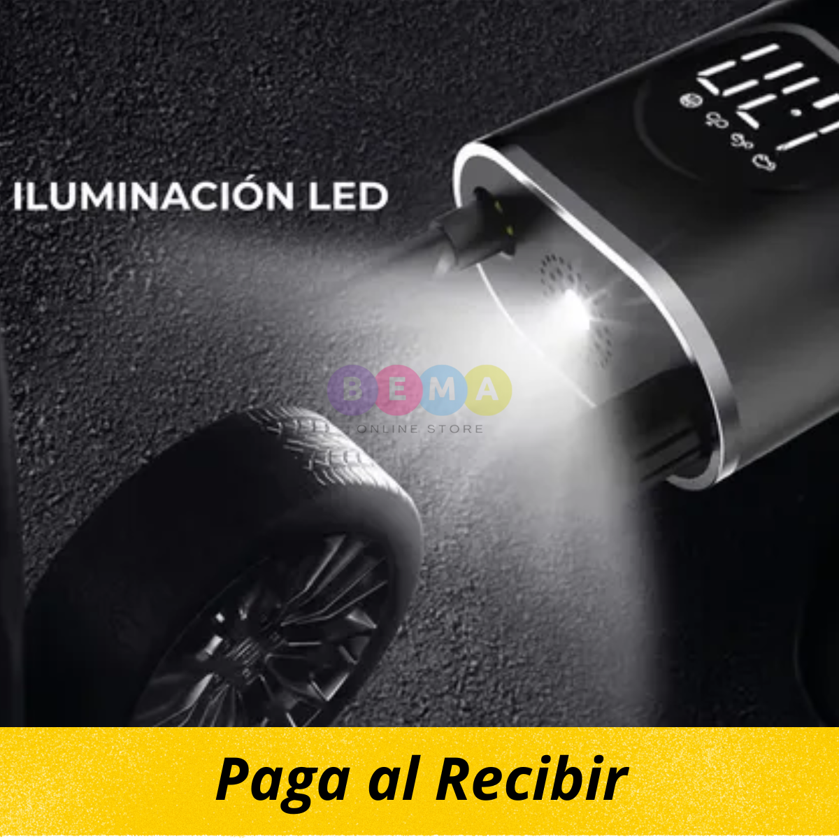 AirFlow Go Inflador Portátil Inalámbrico Recargable