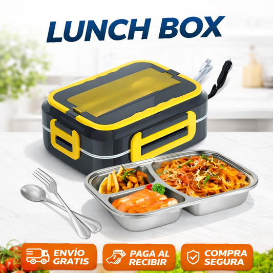 Lonchera Eléctrica Portátil Acero inoxidable