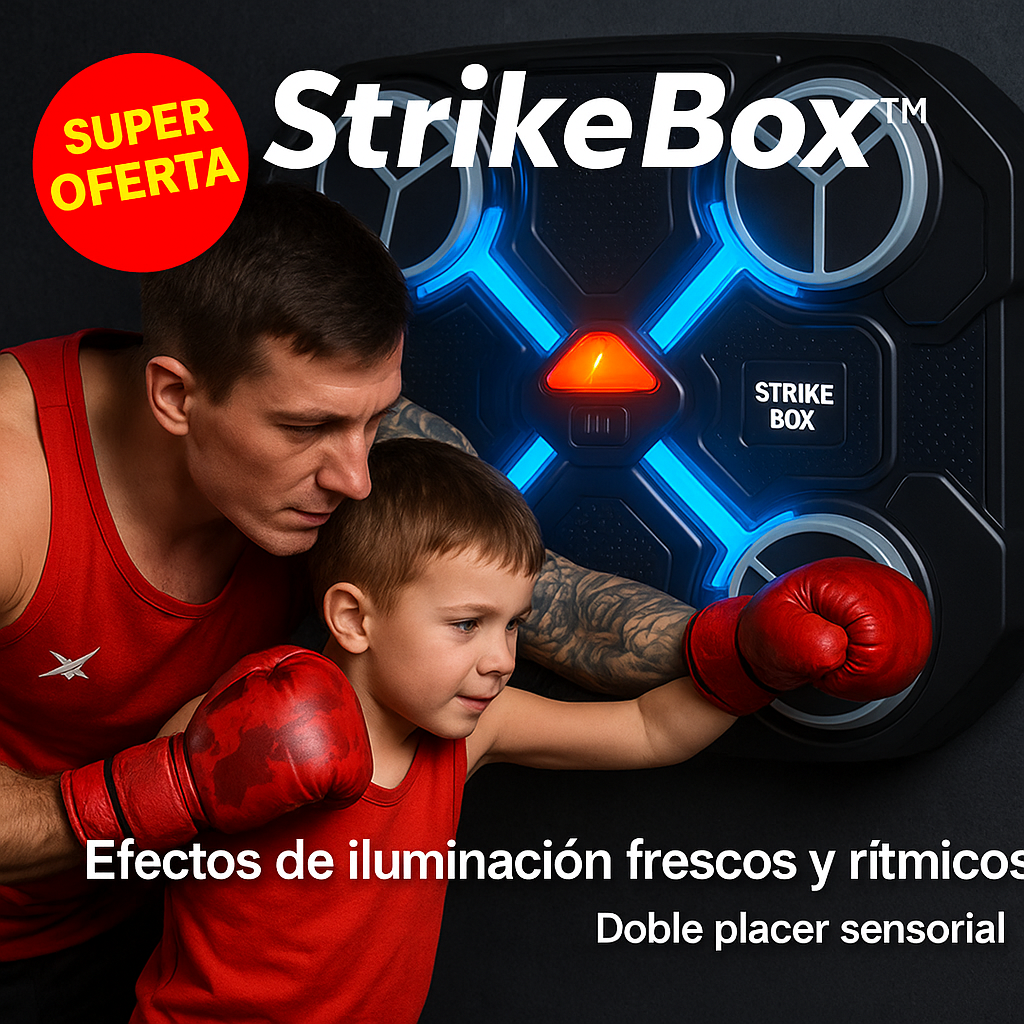 StrikeBox convierte el ejercicio en una diversión!