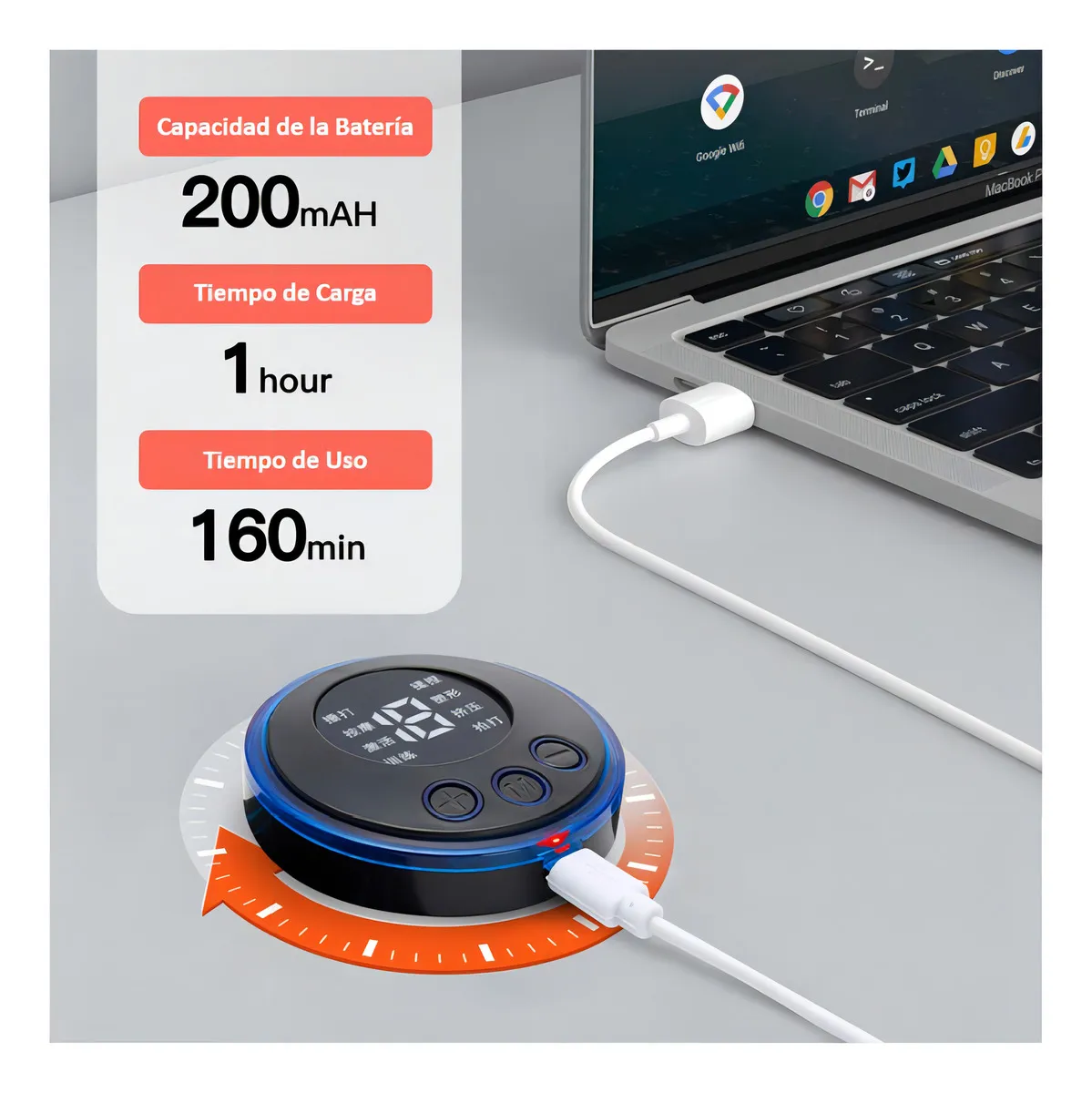 RelaxOne™, Masajeador para Aliviar el Dolor de Cuello, Espalda y Músculos