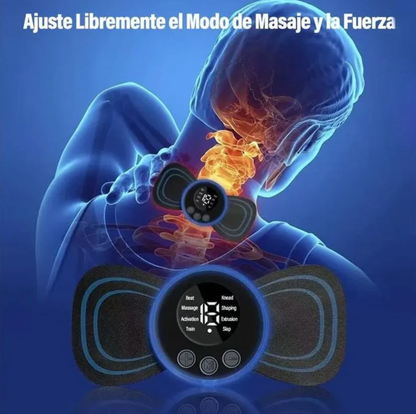 RelaxOne™, Masajeador para Aliviar el Dolor de Cuello, Espalda y Músculos