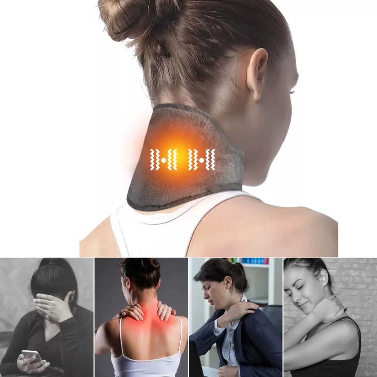 🔥 ThermoRelax Pro – Alivio Térmico para Cuello y Hombros en Minutos