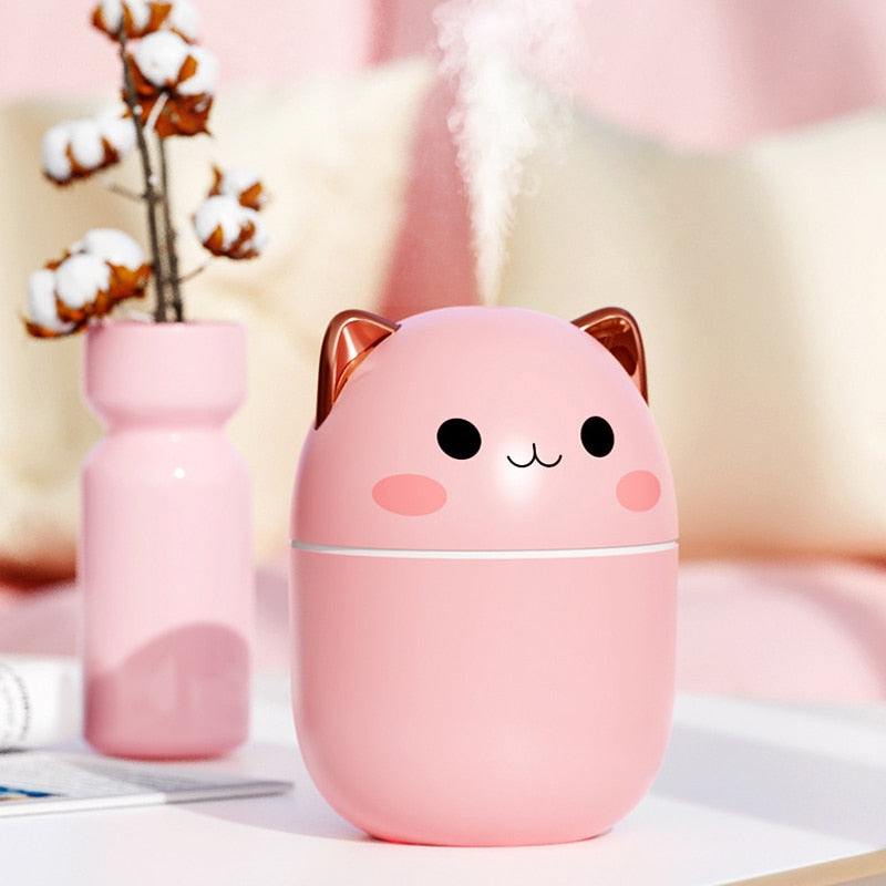 200ml Air Humidifier Aroma Diffuser with Night Light