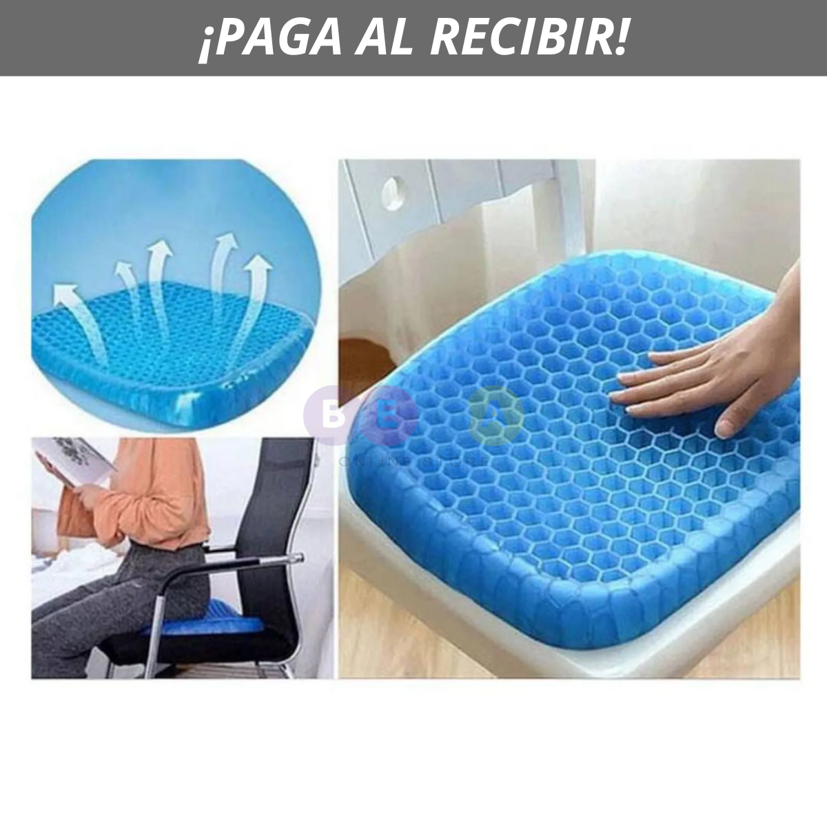 ¡Descubre el Cojín en Gel para Sillas!