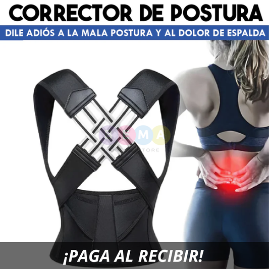 Mantén tu Espalda Recta con el Corrector de Postura