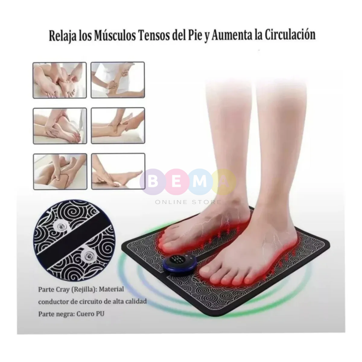 Relaja tus pies y disfruta un masaje profesional sin salir de casa