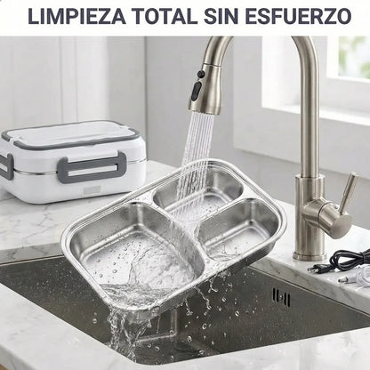 Lonchera Eléctrica Portátil Acero inoxidable