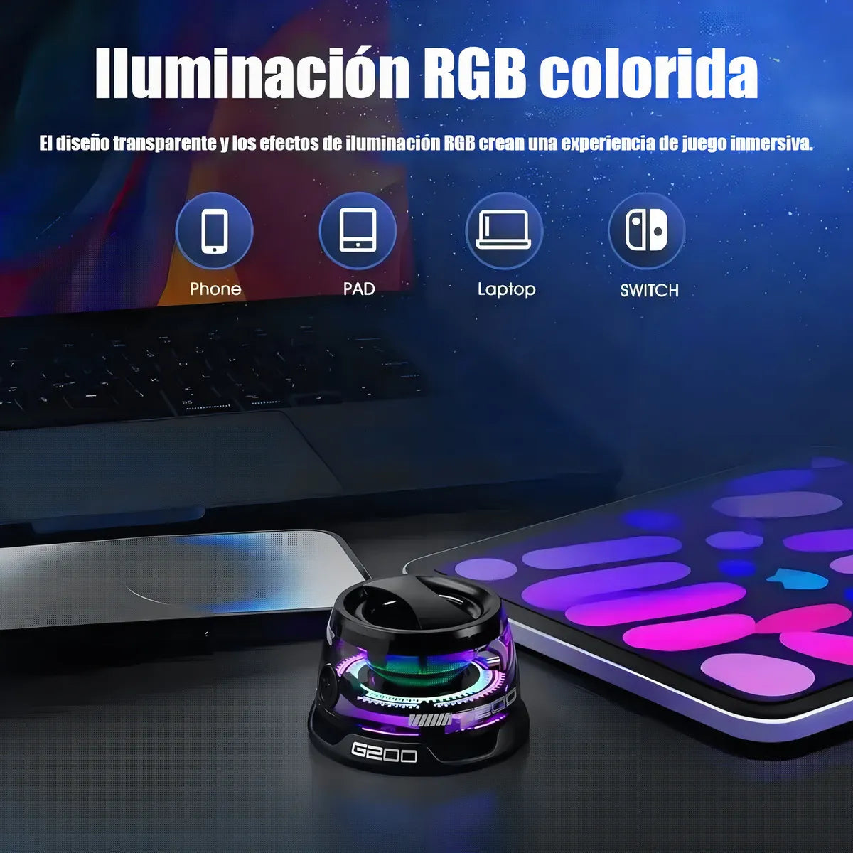 Parlante Magnético Portátil “MagBoom Pro"
