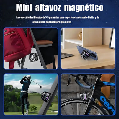 Parlante Magnético Portátil “MagBoom Pro"